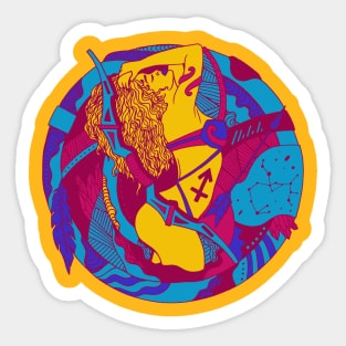 Triad Sagittarius Beauty Sticker